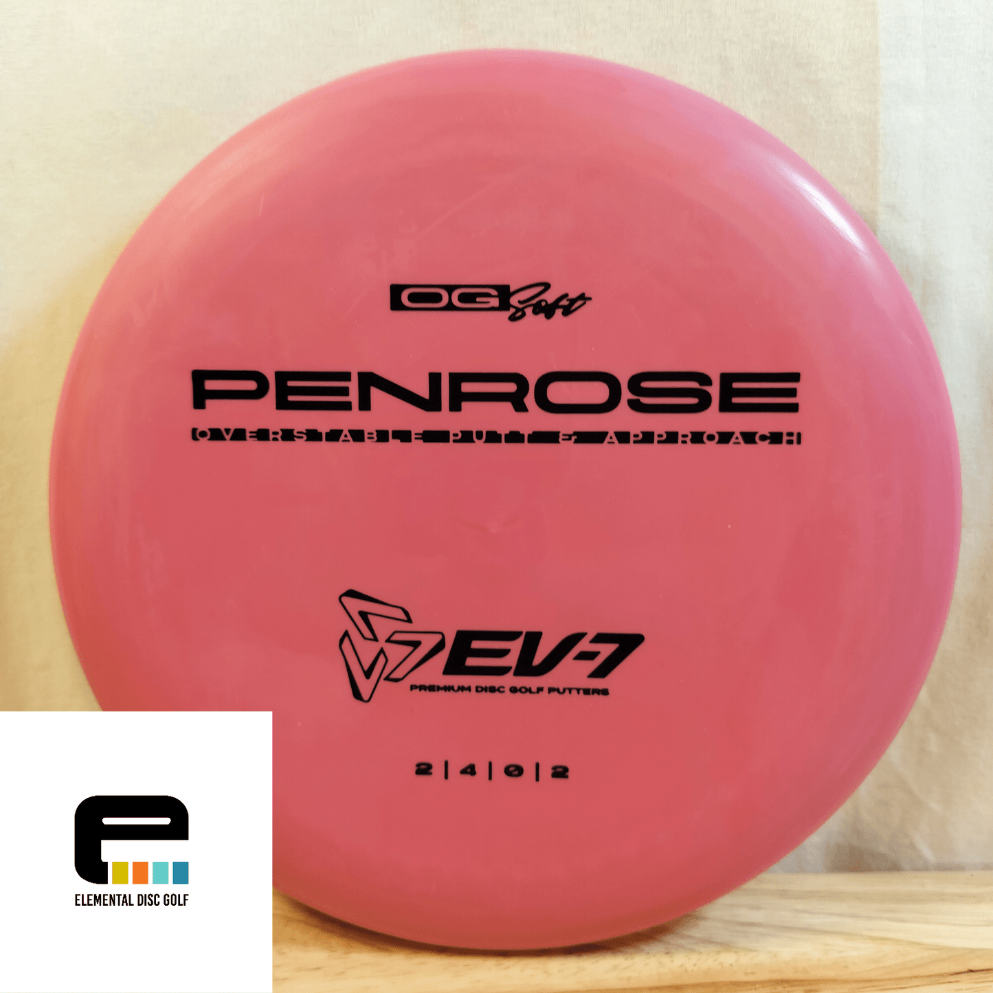 EV-7 OG Soft Penrose (2/4/0/2) - Elemental Disc Golf