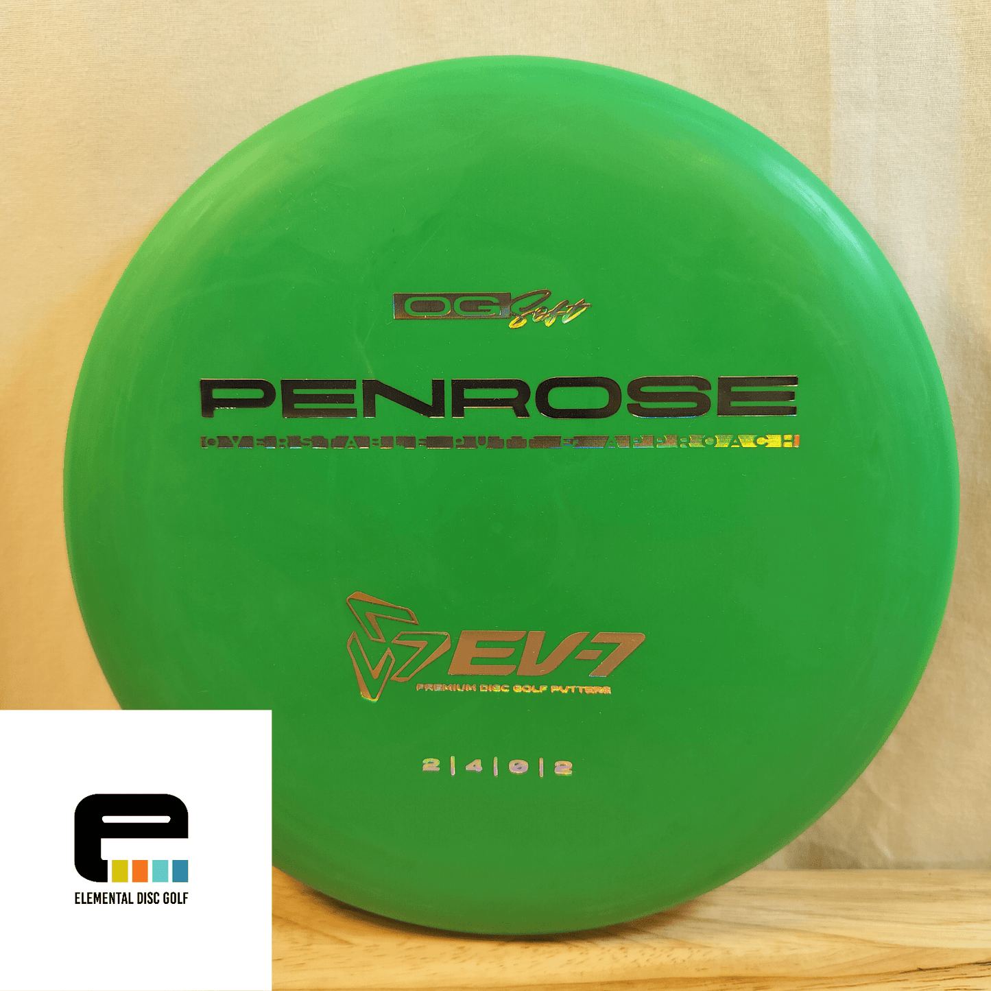 EV-7 OG Soft Penrose (2/4/0/2) - Elemental Disc Golf