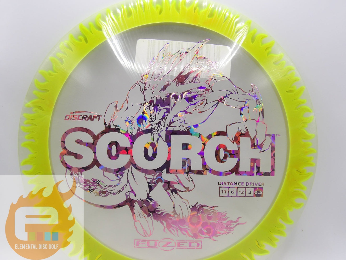 FuZed Line Scorch (11/6/-2/2) - Elemental Disc Golf