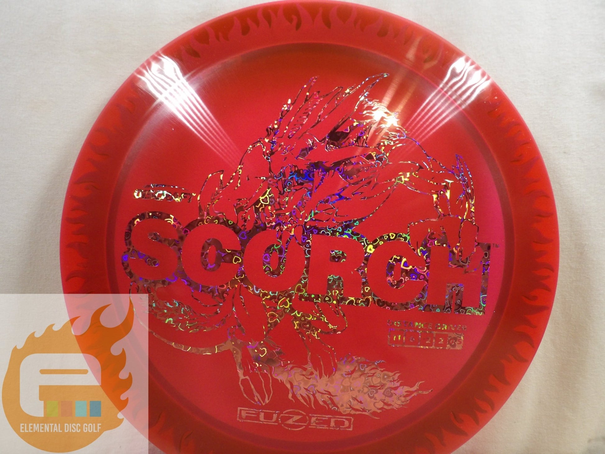 FuZed Line Scorch - Elemental Disc Golf