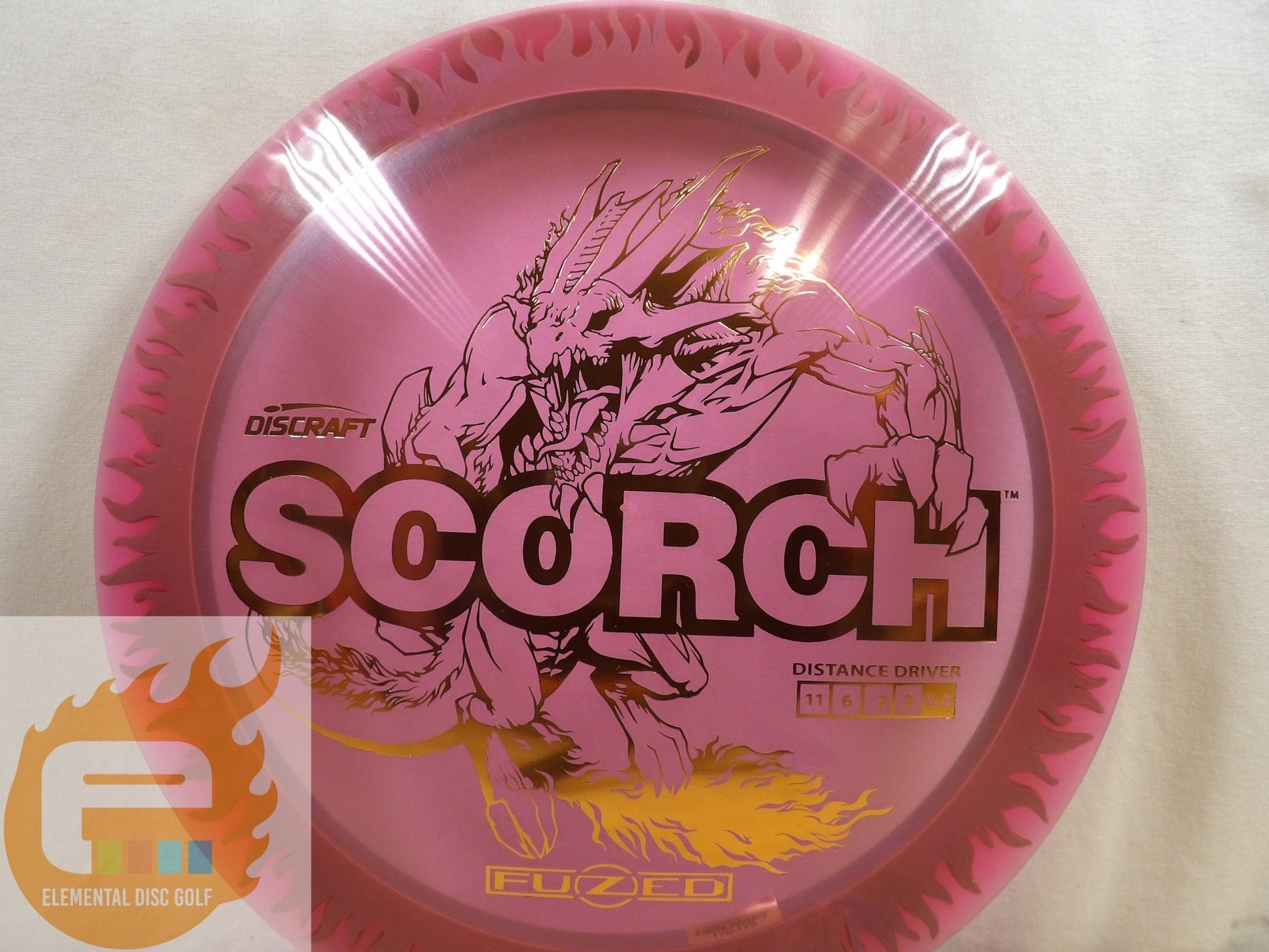 FuZed Line Scorch - Elemental Disc Golf