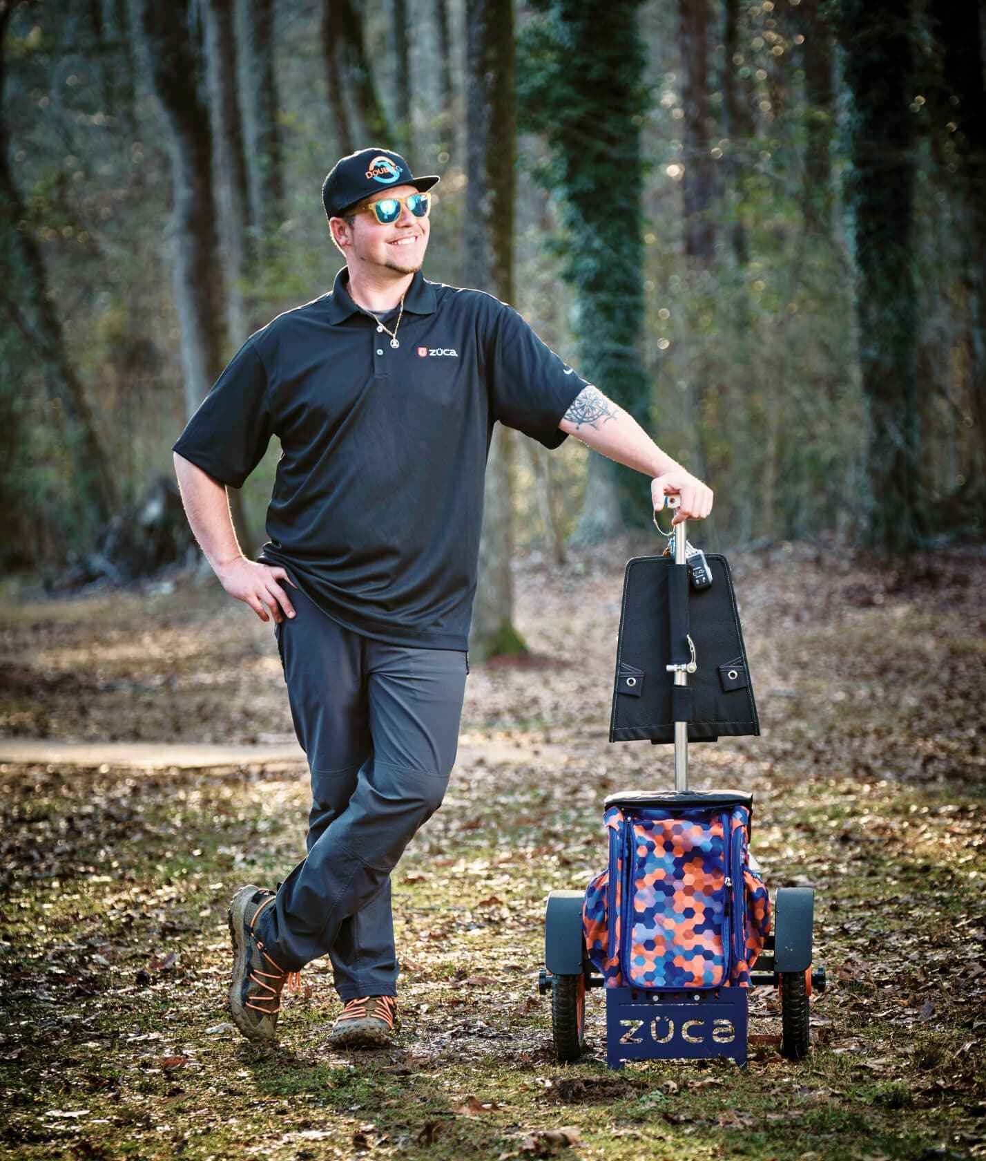 Garrett Gurthie Disc Golf Cart - Elemental Disc Golf