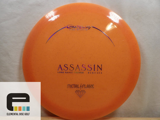 Gateway Diamond Metal Flake Assassin (USED) - Elemental Disc Golf