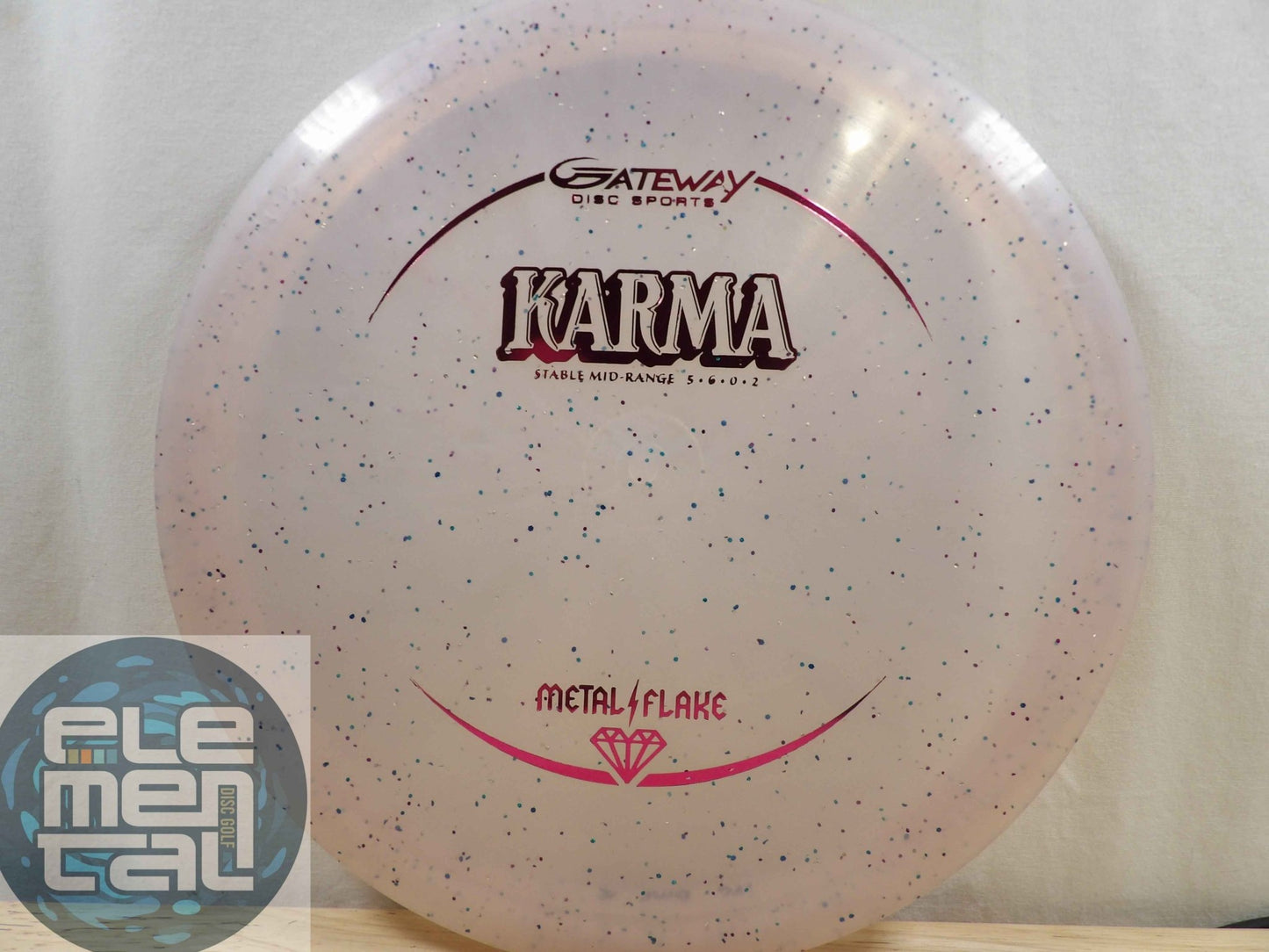 Gateway Diamond Metal Flake Karma (5/6/0/2) - Elemental Disc Golf