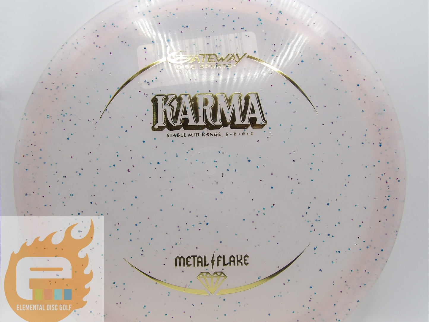Gateway Diamond Metal Flake Karma (5/6/0/2) - Elemental Disc Golf