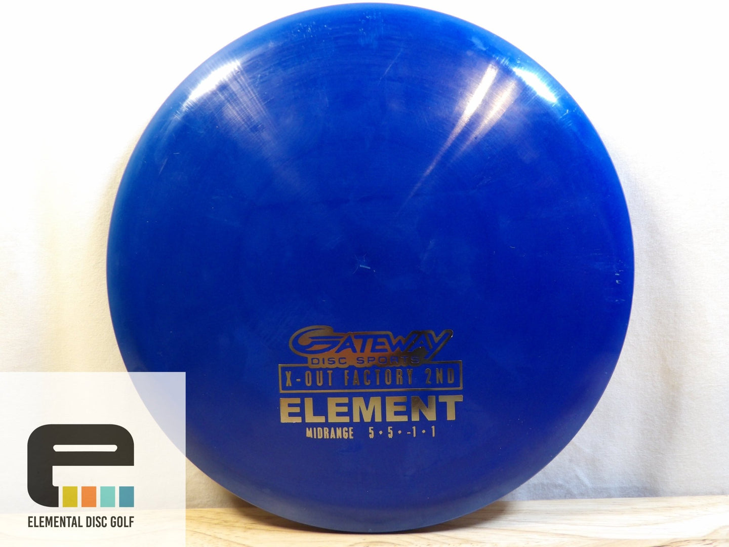 Gateway Discs Cobalt Element (MISPRINT) - Elemental Disc Golf