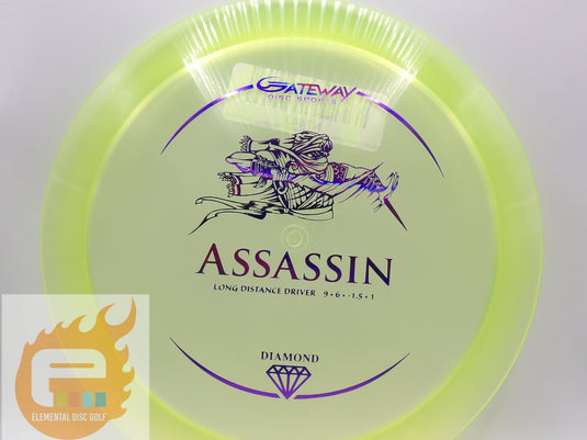 Gateway Discs Diamond Assassin (9/6/-1.5/1) - Elemental Disc Golf