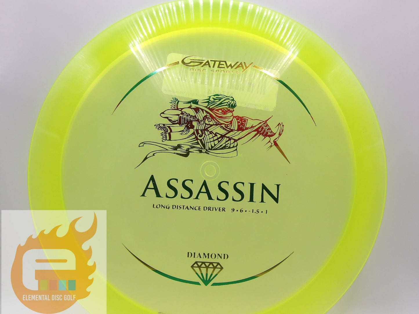 Gateway Discs Diamond Assassin (9/6/-1.5/1) - Elemental Disc Golf