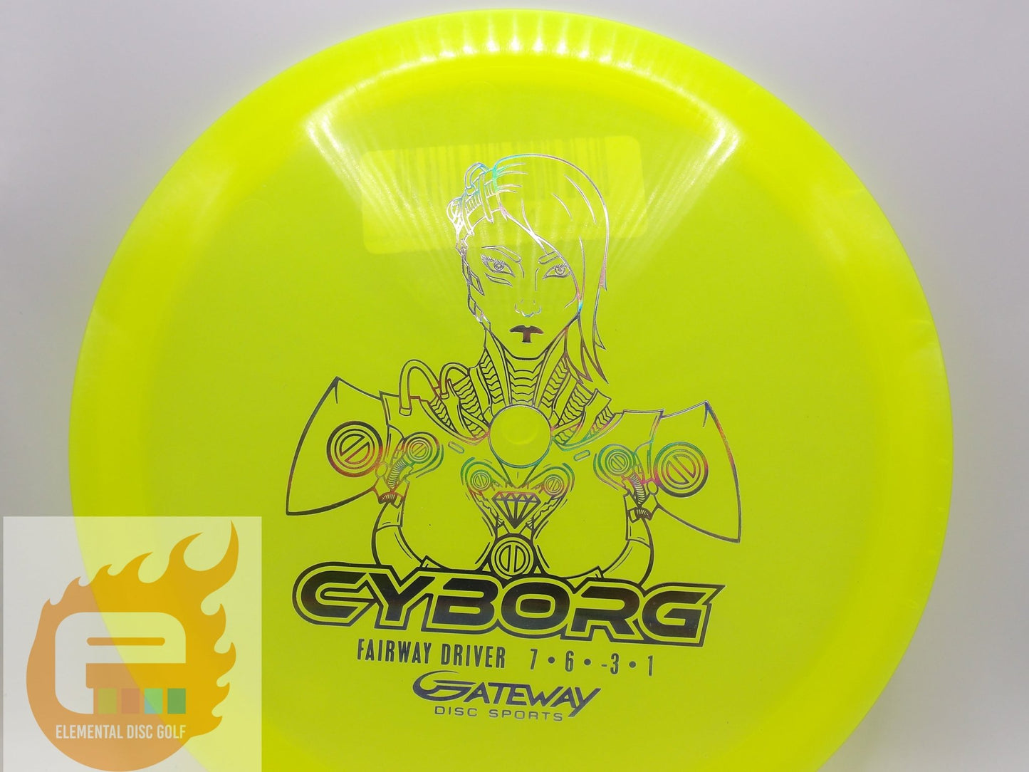 Gateway Discs Diamond Cyborg (7/6/-3/1) - Elemental Disc Golf