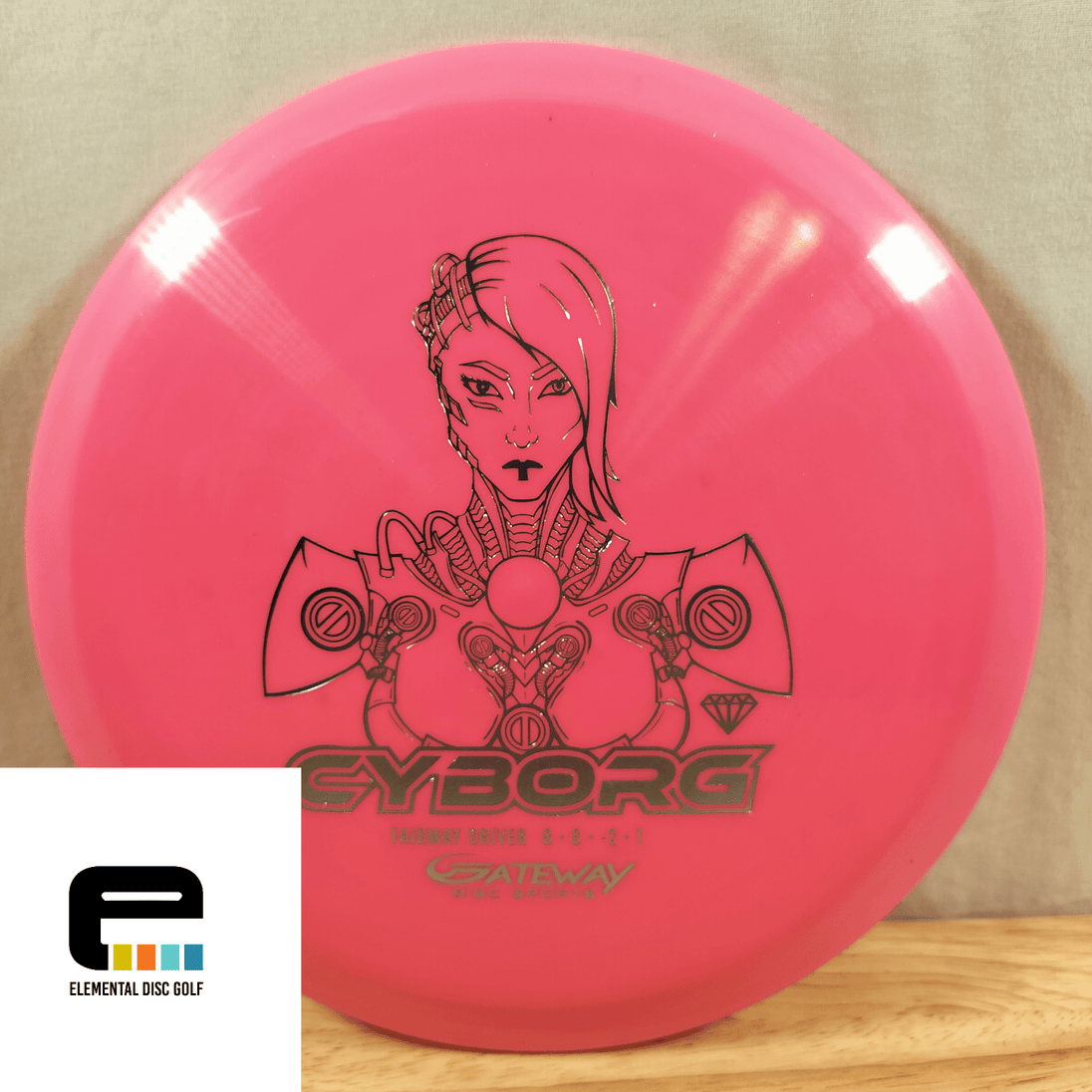 Gateway Discs Diamond Cyborg - Elemental Disc Golf