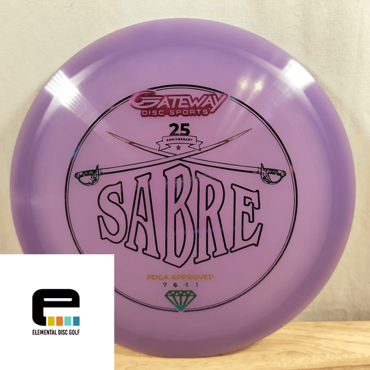 Gateway Discs Diamond Sabre (25th Anniversary) - Elemental Disc Golf