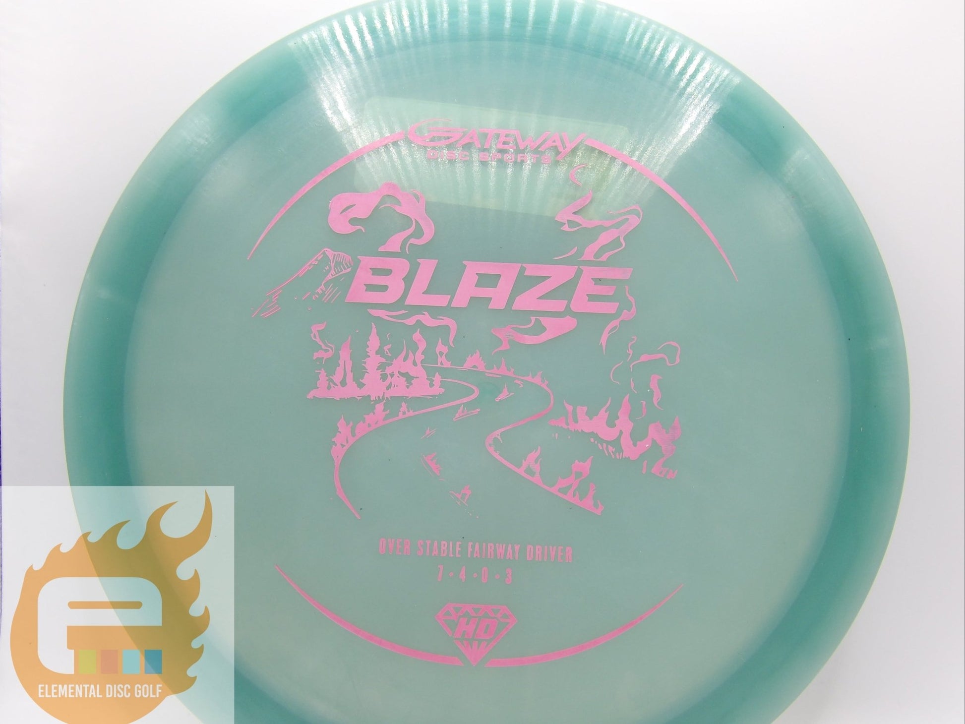 Gateway Discs Hyper Diamond Blaze (7/4/0/3) - Elemental Disc Golf