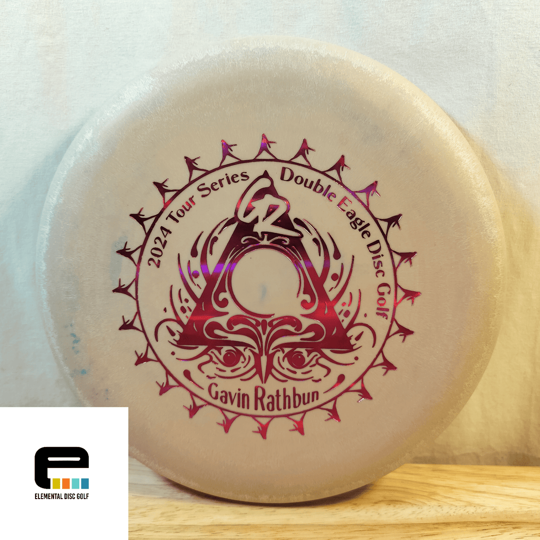 Gateway Discs Nylon Firm Retro Warlock (Gavin Rathbun) - Elemental Disc Golf