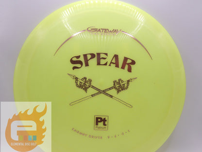Gateway Discs Platinum Spear (9/6/-2/1) - Elemental Disc Golf