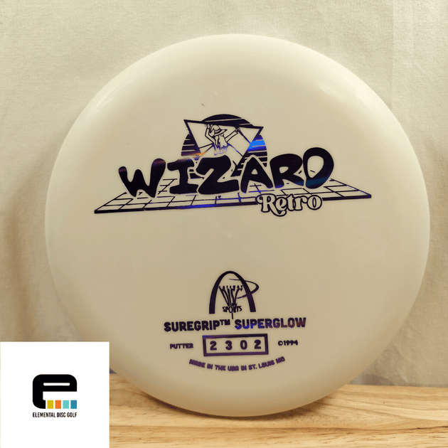 Gateway Discs Superglow (SS) Retro Wizard - Elemental Disc Golf