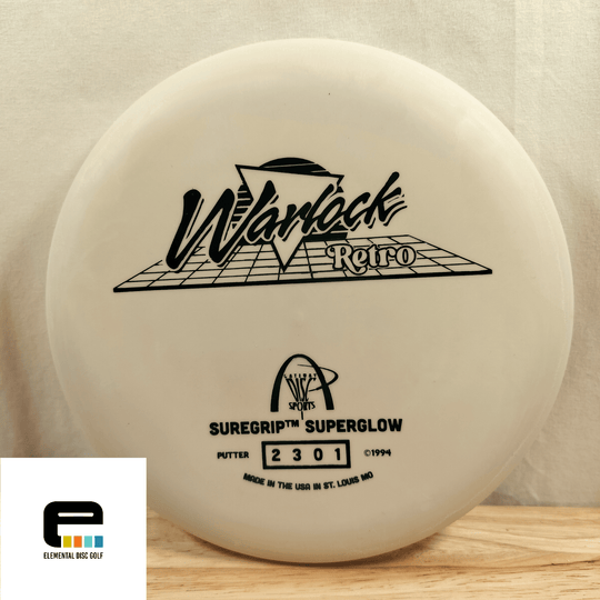 Gateway Discs Superglow (SSS) Retro Warlock - Elemental Disc Golf