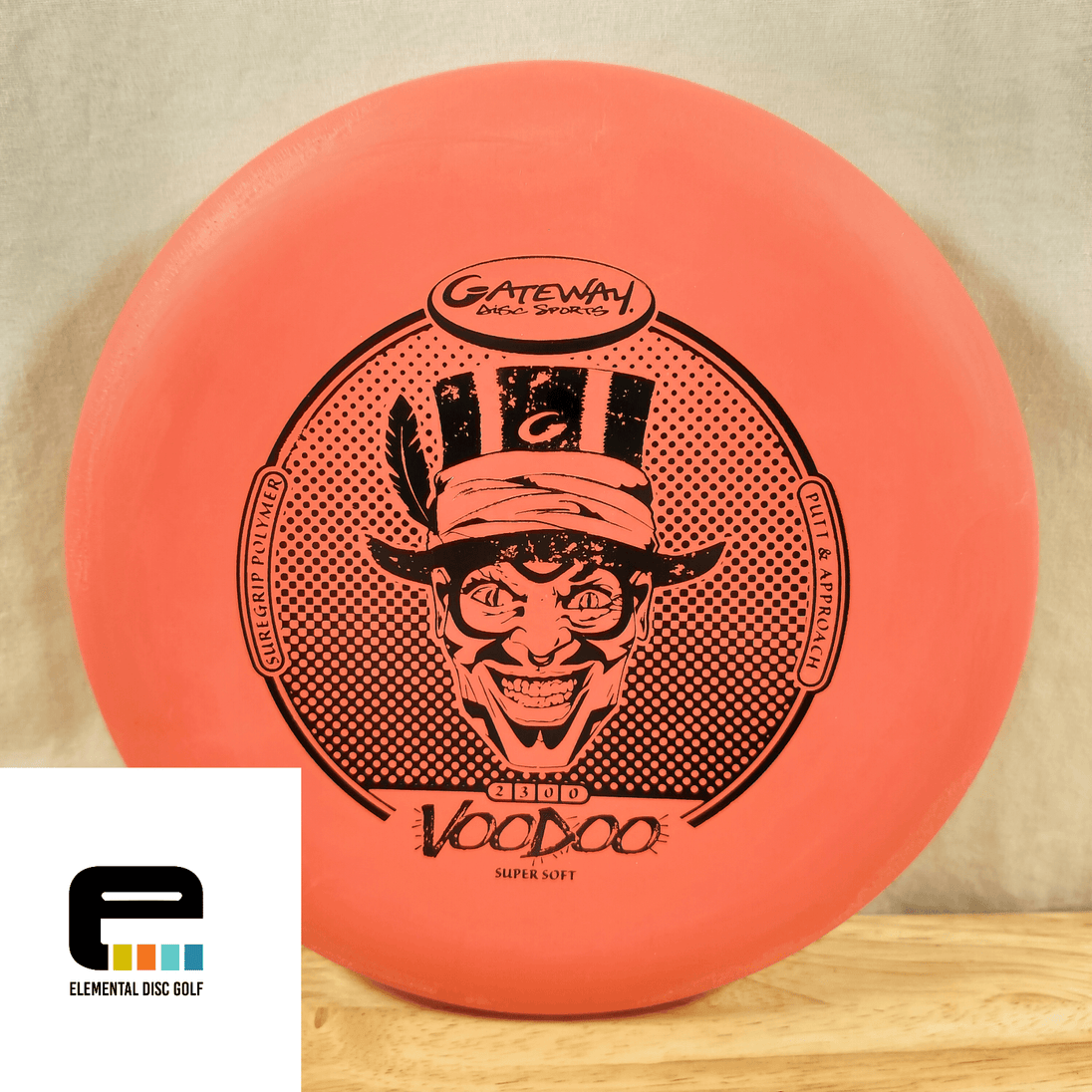 Gateway Discs Suregrip Super Soft (SS) Voodoo - Elemental Disc Golf