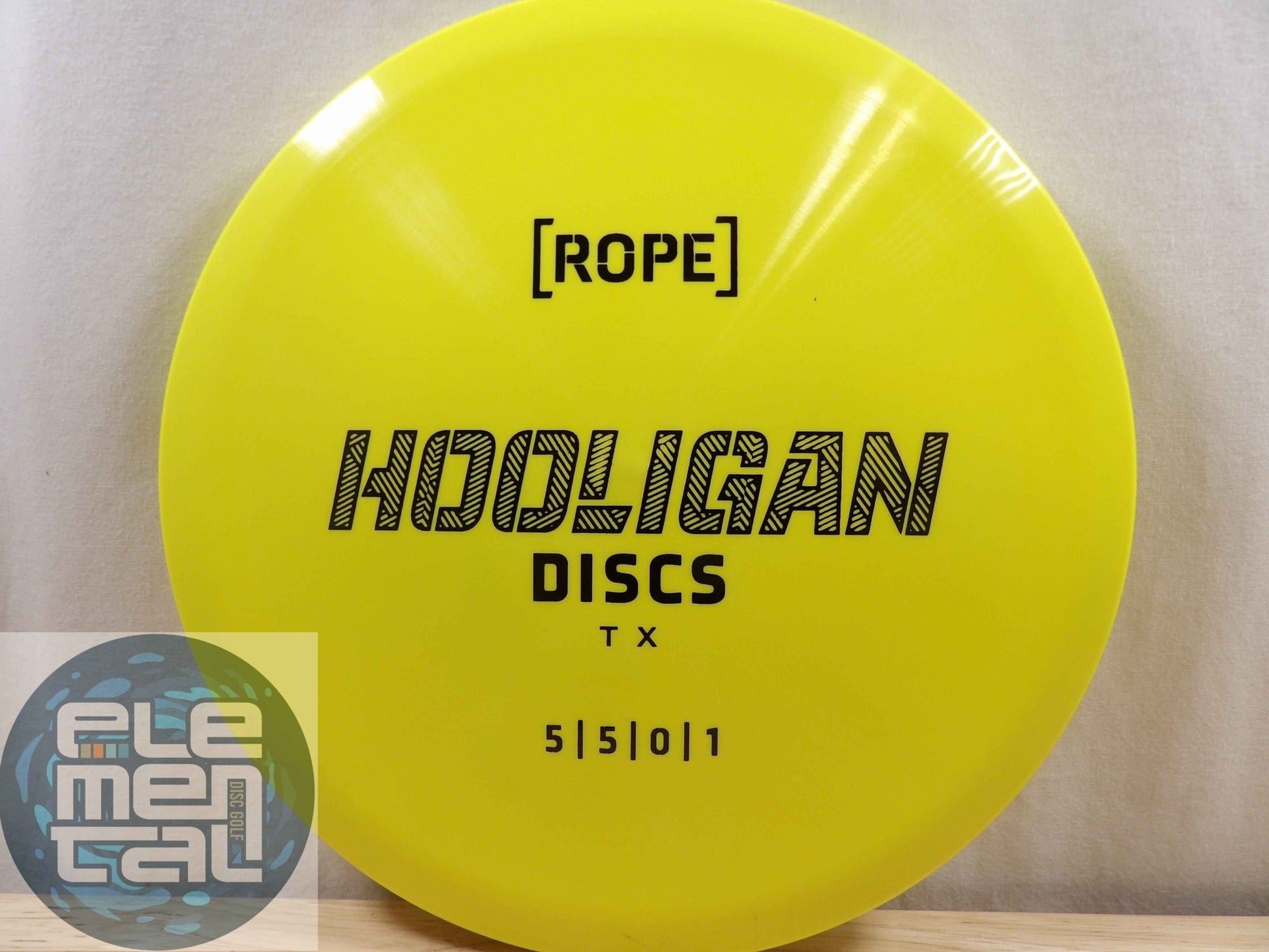 Hooligan Discs Primo Rope (5/5/0/1) - Elemental Disc Golf