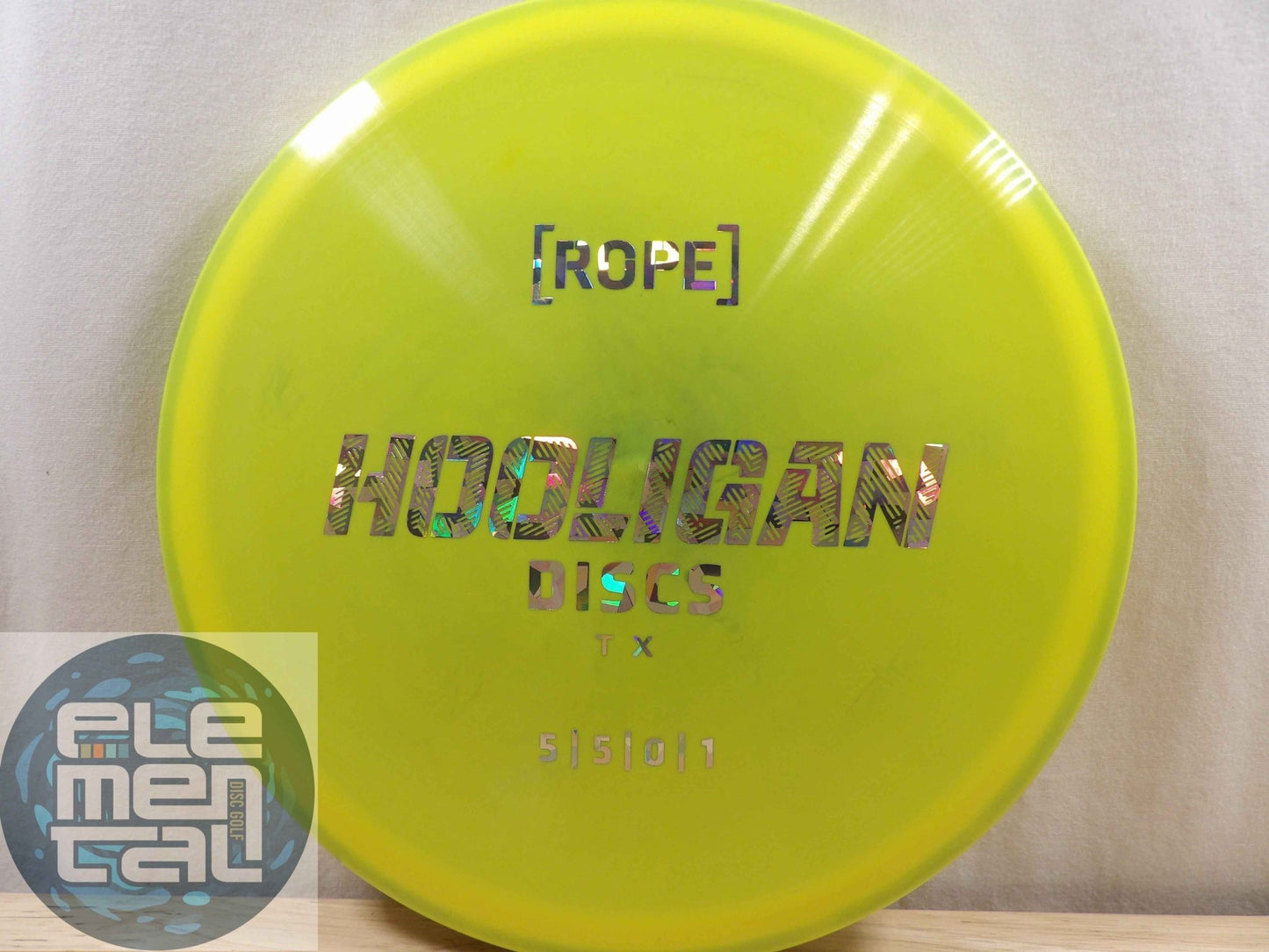 Hooligan Discs Primo Rope (5/5/0/1) - Elemental Disc Golf