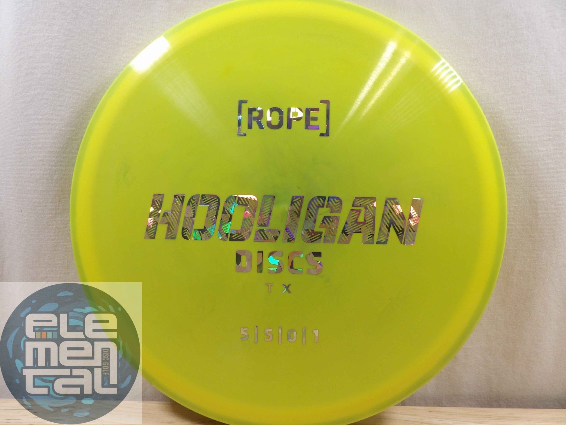 Hooligan Discs Primo Rope (5/5/0/1) - Elemental Disc Golf