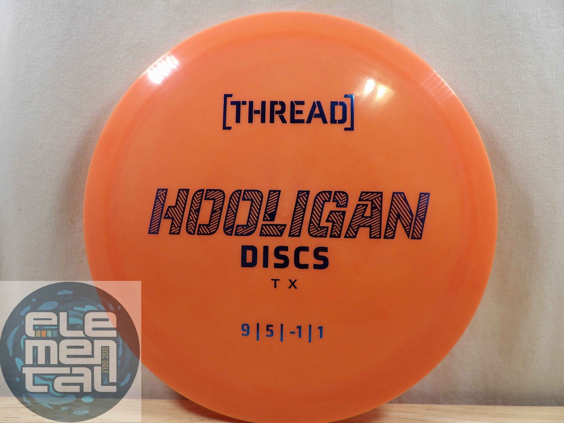 Hooligan Discs Primo Thread (9/5/-1/1) - Elemental Disc Golf