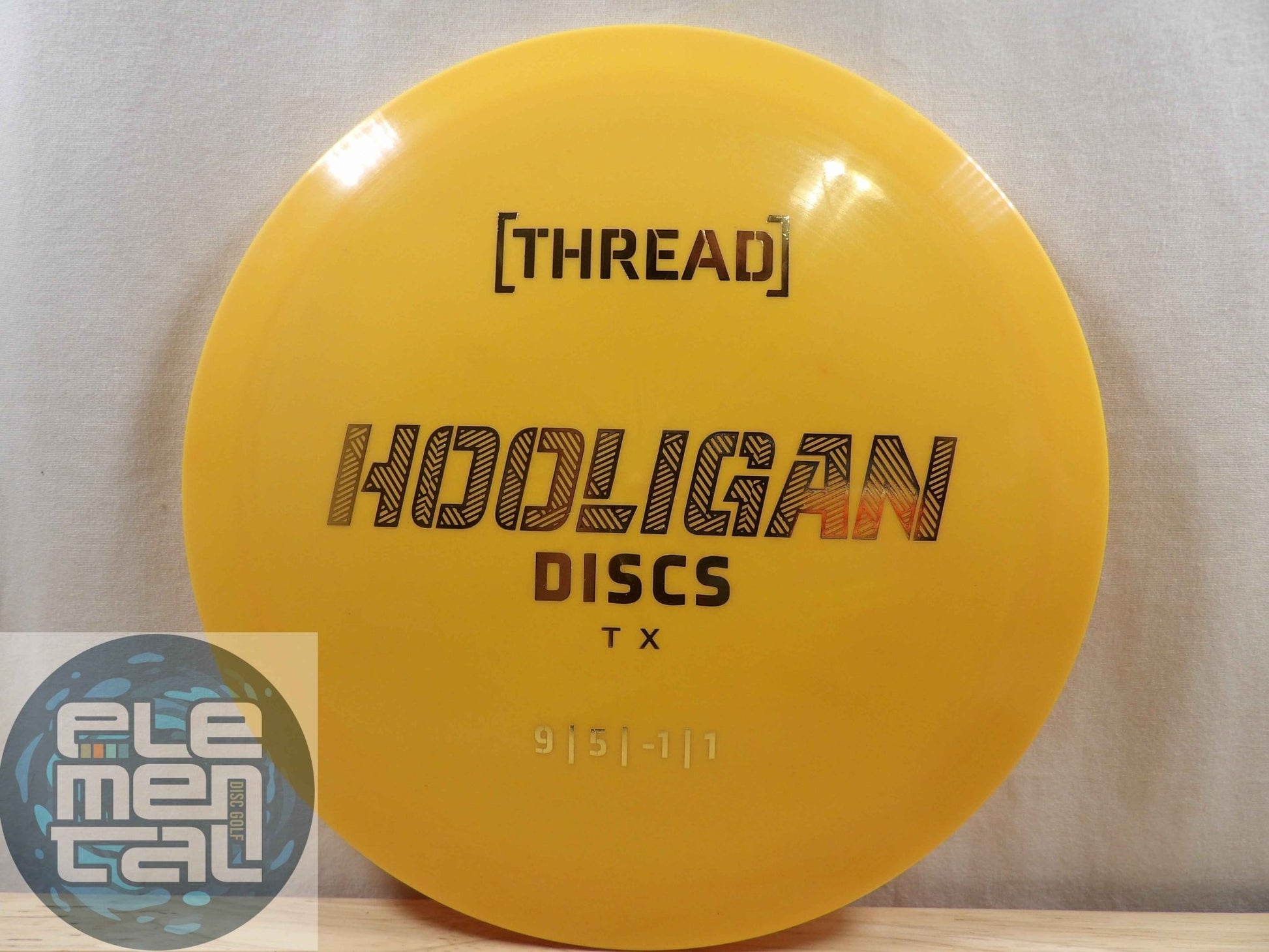 Hooligan Discs Primo Thread (9/5/-1/1) - Elemental Disc Golf