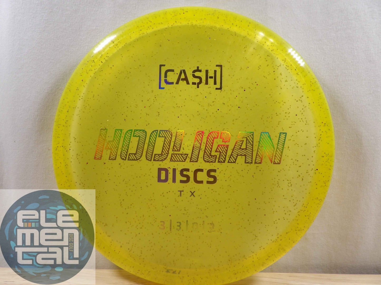 Hooligan Vision Metal Flake Cash (3/3/0/2) - Elemental Disc Golf
