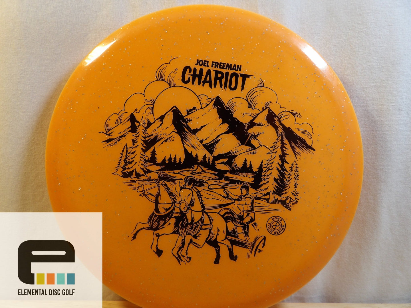 Infinite Discs Metal Flake Glow C - Blend Chariot (USED) - Elemental Disc Golf