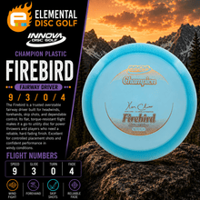 Innova Champion Firebird (9/3/0/4) - Elemental Disc Golf