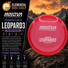 Innova Champion Leopard3 (7/5/-2/1) - Elemental Disc Golf