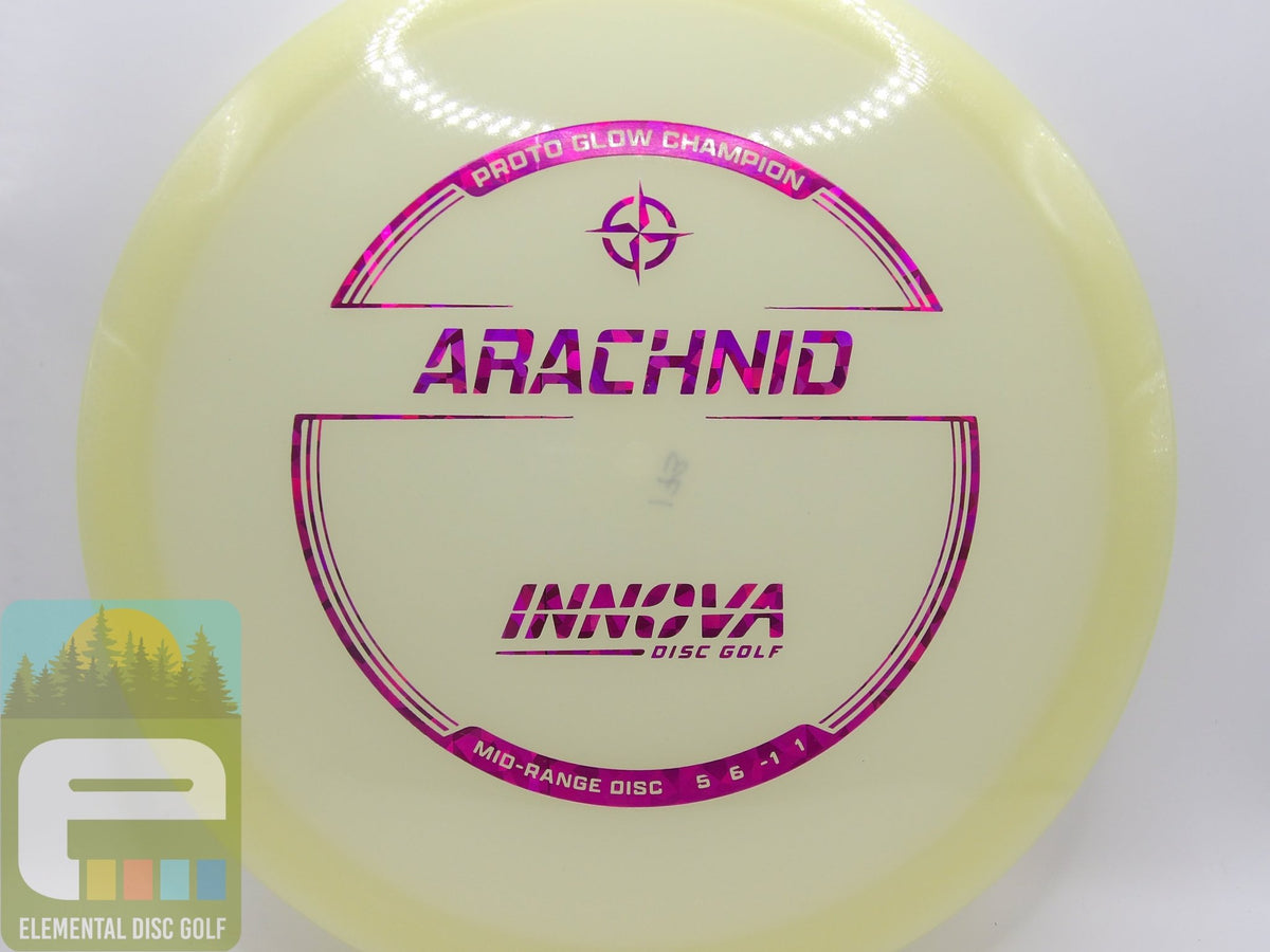 Innova Champion Proto Glow Arachnid (5/6/-1/1) - Elemental Disc Golf