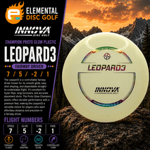 Innova Champion Proto Glow Leopard3 (7/5/-2/1) - Elemental Disc Golf