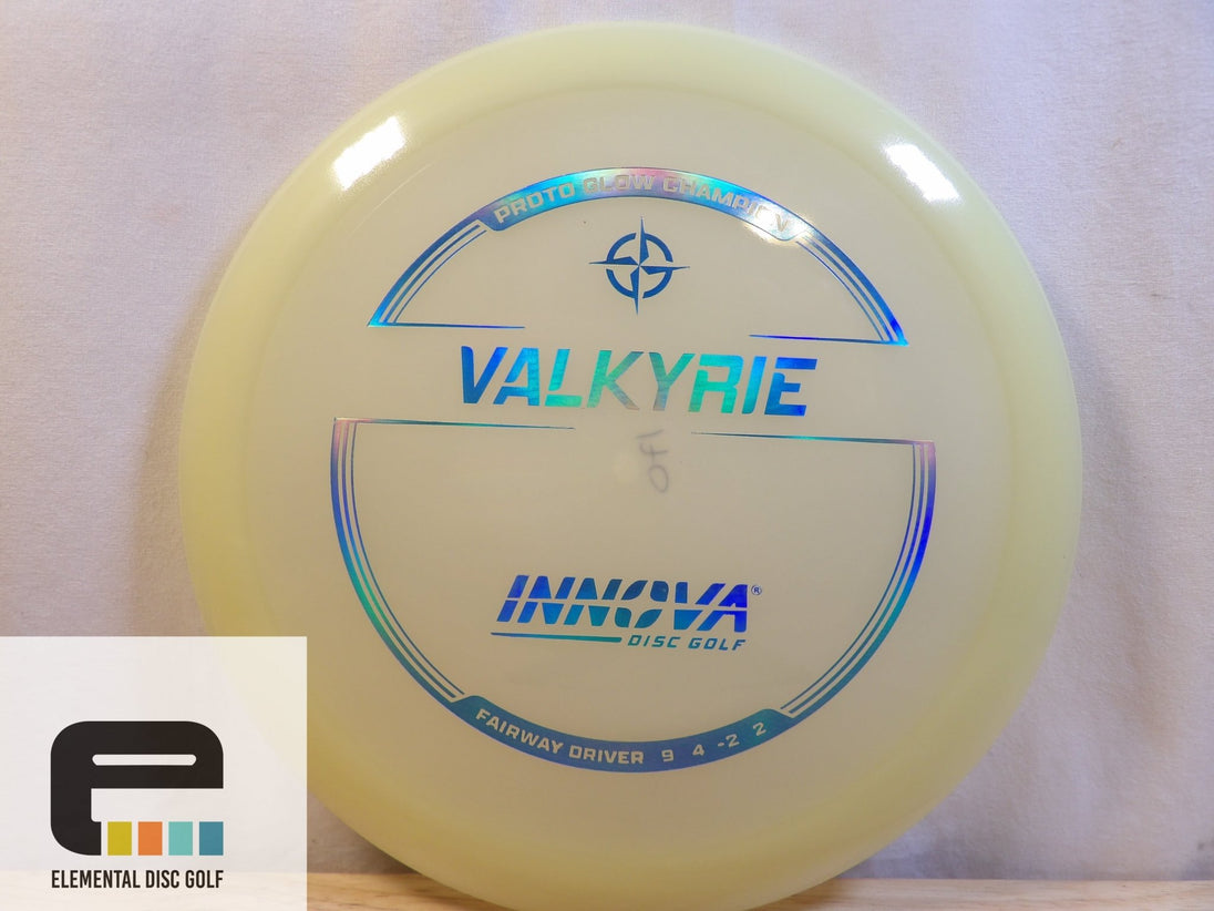 Innova Champion Proto Glow Valkyrie - Elemental Disc Golf