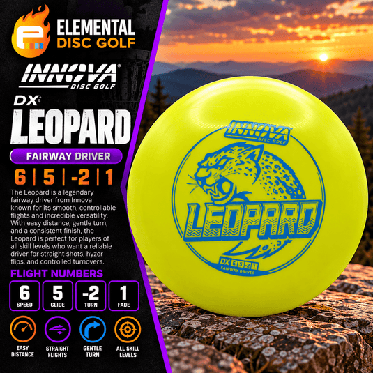 Innova Dx Leopard (6/5/-2/1) - Elemental Disc Golf