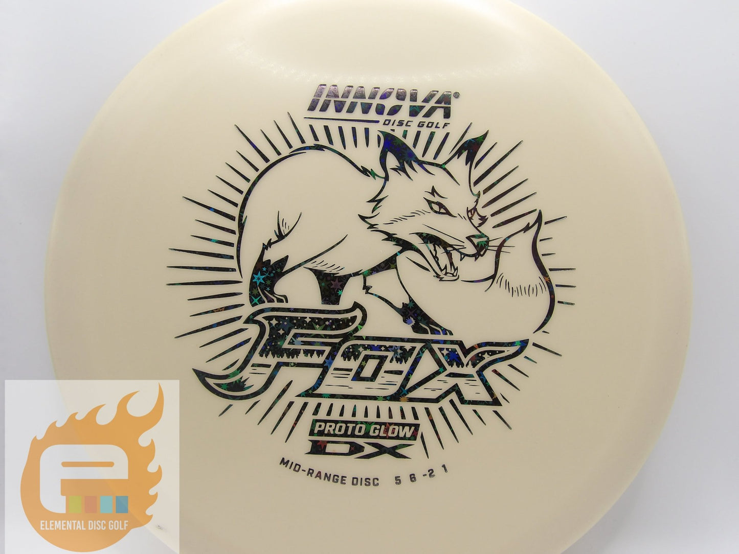 Innova DX Proto Glow Fox (5/6/-2/1) - Elemental Disc Golf