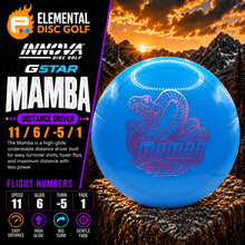 Innova GStar Mamba (11/6/-5/1) - Elemental Disc Golf