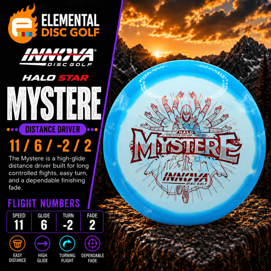 Innova Halo Star Mystere (11/6/-2/2) - Elemental Disc Golf