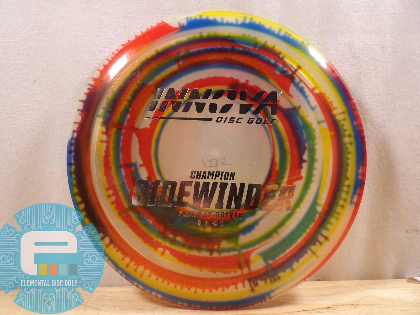 Innova Idye Champion Sidewinder (9/5/-3/1) - Elemental Disc Golf
