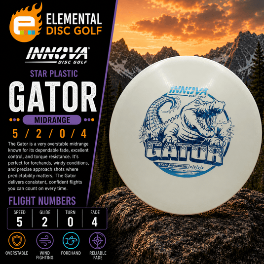 Innova Star Gator (5/2/0/4) - Elemental Disc Golf