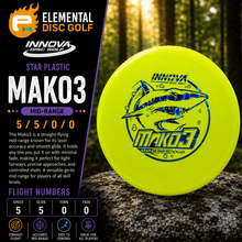 Innova Star Mako3 (5/5/0/0) - Elemental Disc Golf