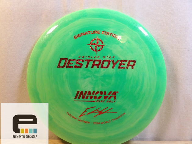 Innova Swirly Star Destroyer (Eveliina Salonen Signature) - Elemental Disc Golf