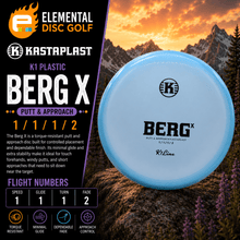 Kastaplast K1 Berg X (1/1/1/2) - Elemental Disc Golf