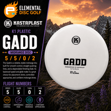 Kastaplast K1 Gadd (5/5/0/2) - Elemental Disc Golf