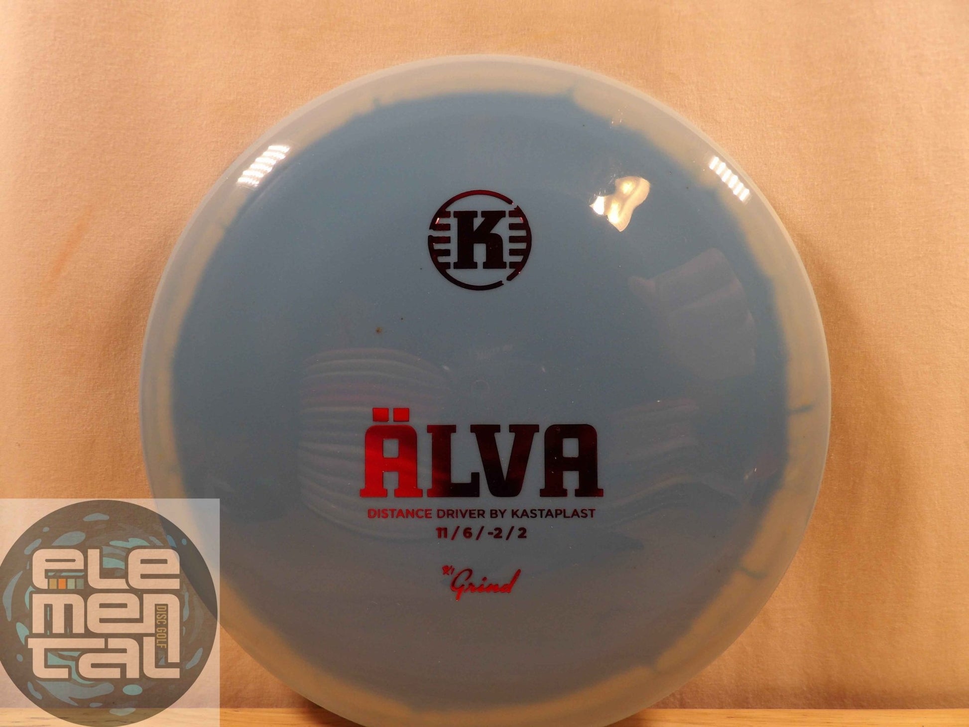 Kastaplast K1 Grind Alva (11/6/-2/2) - Elemental Disc Golf
