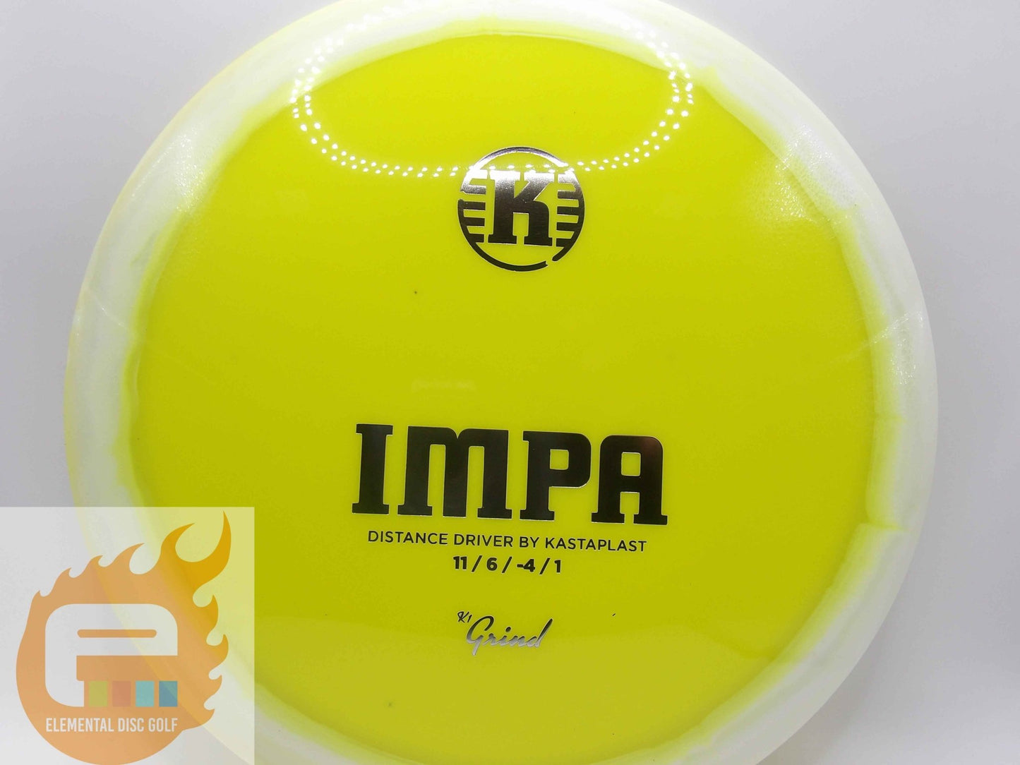 Kastaplast K1 Grind Impa (11/6/-4/1) - Elemental Disc Golf