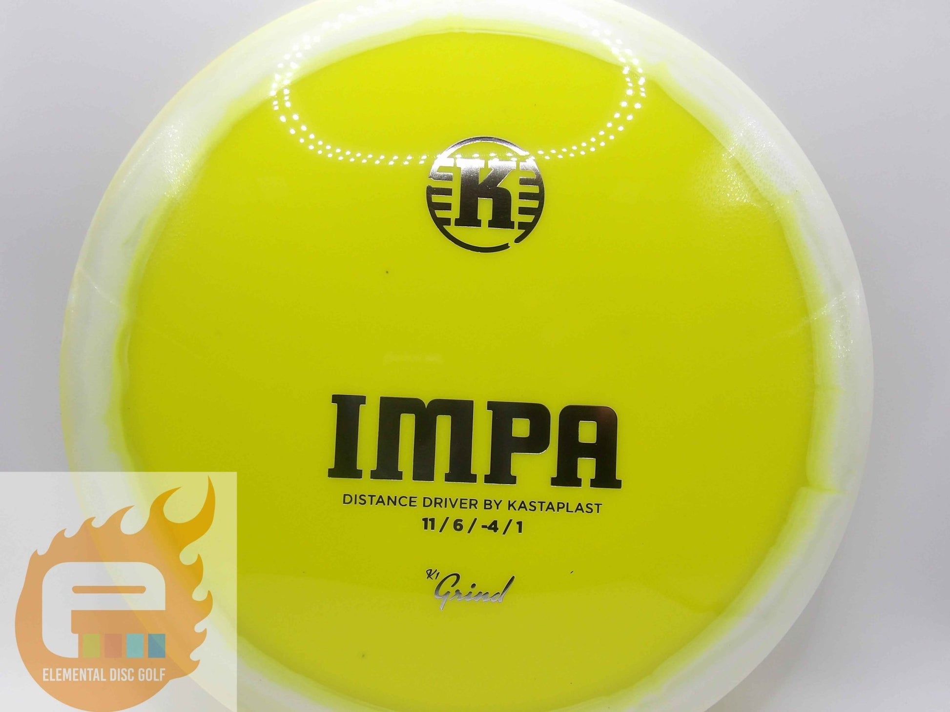 Kastaplast K1 Grind Impa (11/6/-4/1) - Elemental Disc Golf