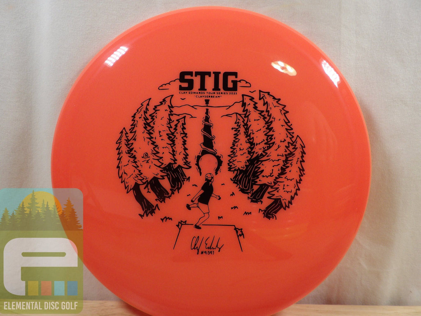 Kastaplast K1 Hard Stig (Clay Edwards) - Elemental Disc Golf