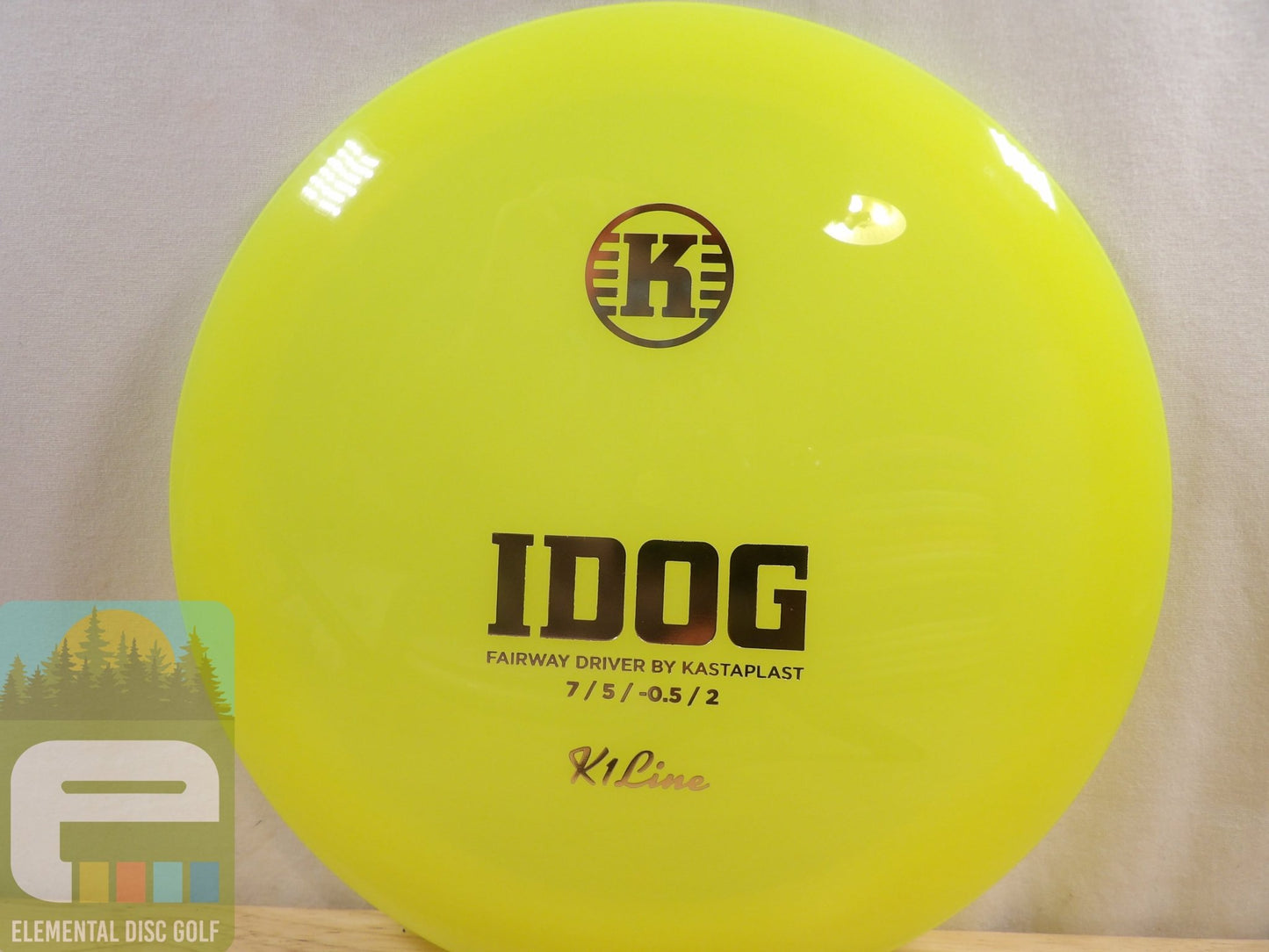 Kastaplast K1 Idog (7/5/ - 0.5/2) - Elemental Disc Golf