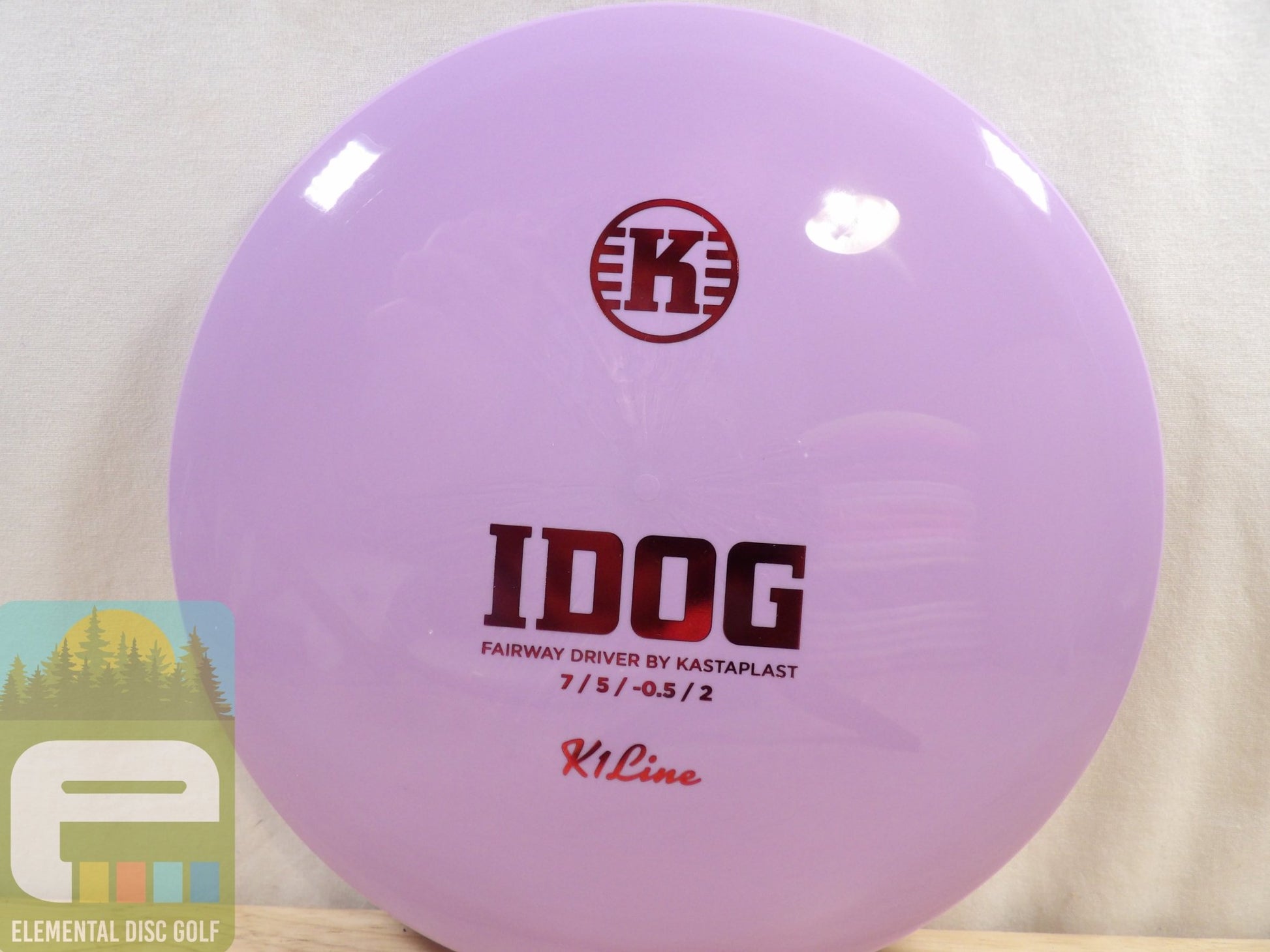 Kastaplast K1 Idog (7/5/ - 0.5/2) - Elemental Disc Golf