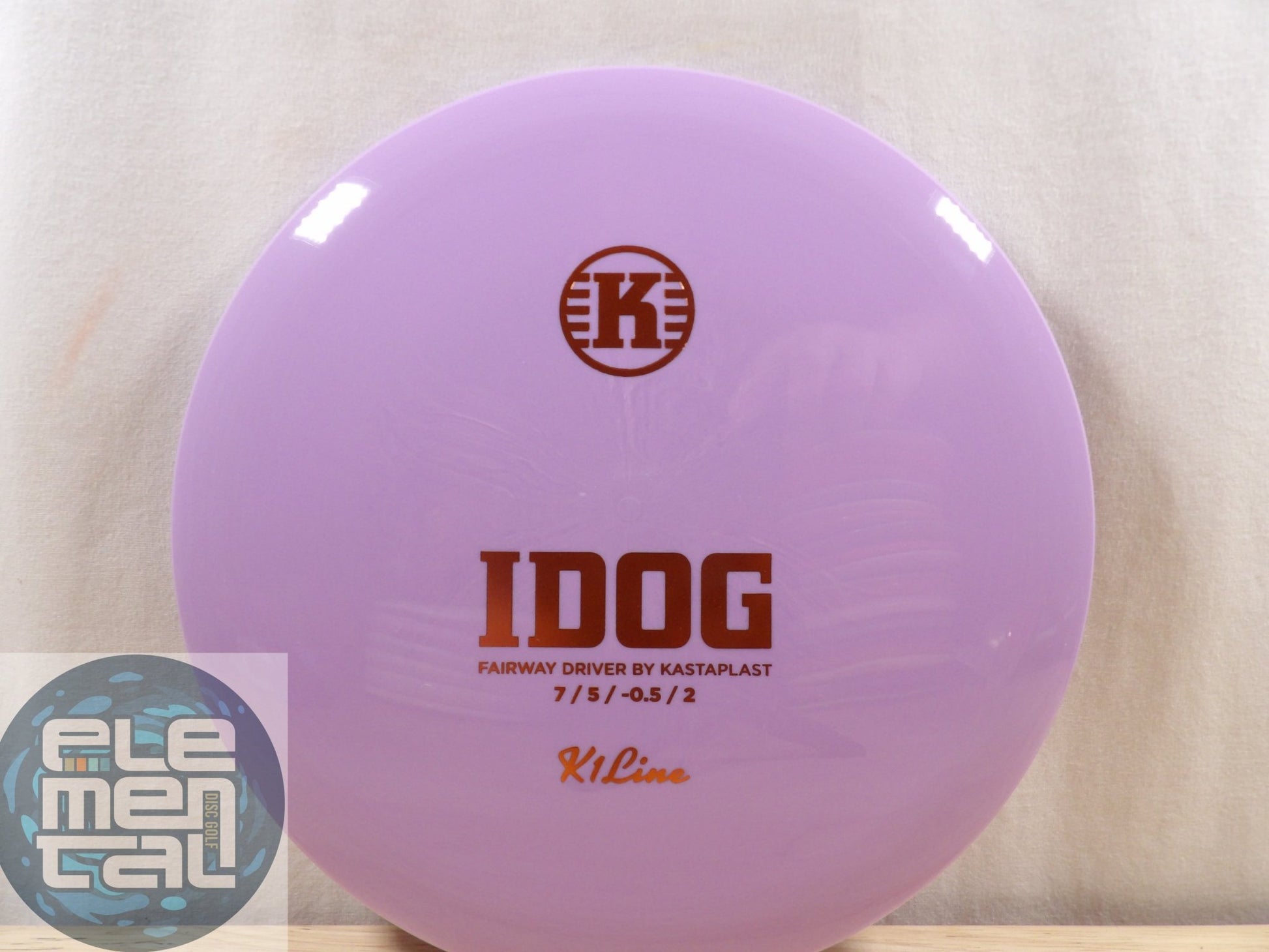 Kastaplast K1 Idog (7/5/-0.5/2) - Elemental Disc Golf